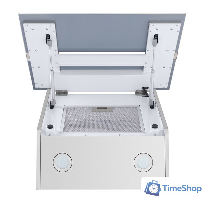 Кухонная вытяжка MAUNFELD Mersey 50 (белый/вставка сатин) - Изображение №7 — Интернет-магазин Time-Shop