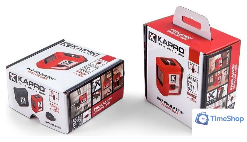 Лазерный нивелир Kapro 862 Prolaser Cross Line - Изображение №5 — Интернет-магазин Time-Shop