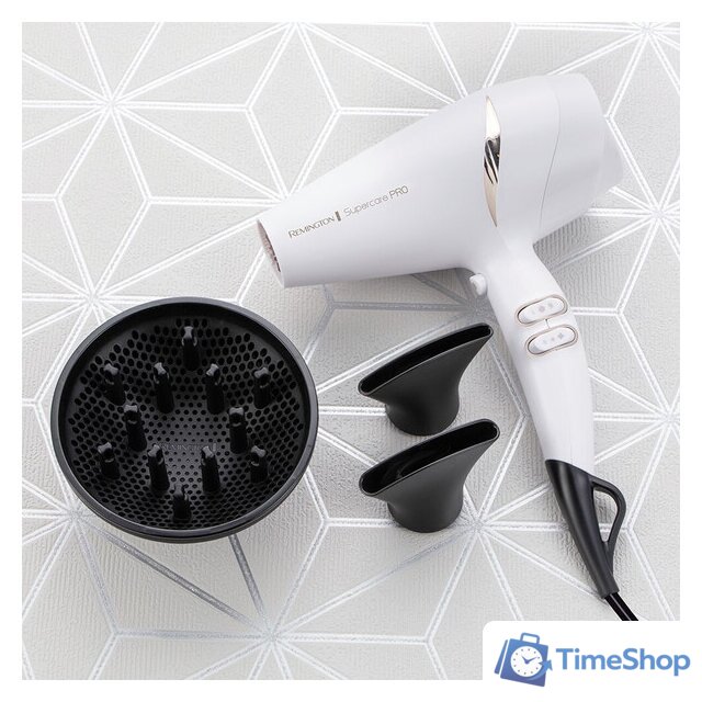 Фен Remington Supercare Pro AC7200W - Изображение №2 — Интернет-магазин Time-Shop