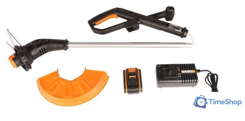 Триммер Worx WG157E (с 1-им АКБ) - Изображение №7 — Интернет-магазин Time-Shop