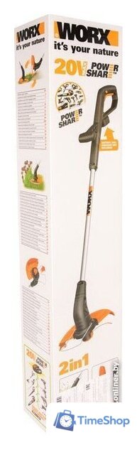 Триммер Worx WG157E (с 1-им АКБ) - Изображение №8 — Интернет-магазин Time-Shop