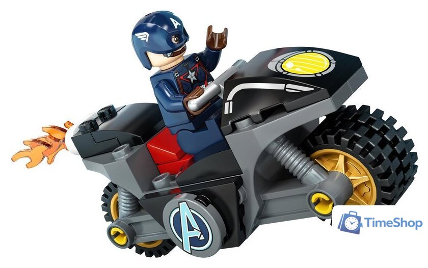 Конструктор LEGO Marvel Super Heroes 76189 Битва Капитана Америка с Гидрой - Изображение №4 — Интернет-магазин Time-Shop