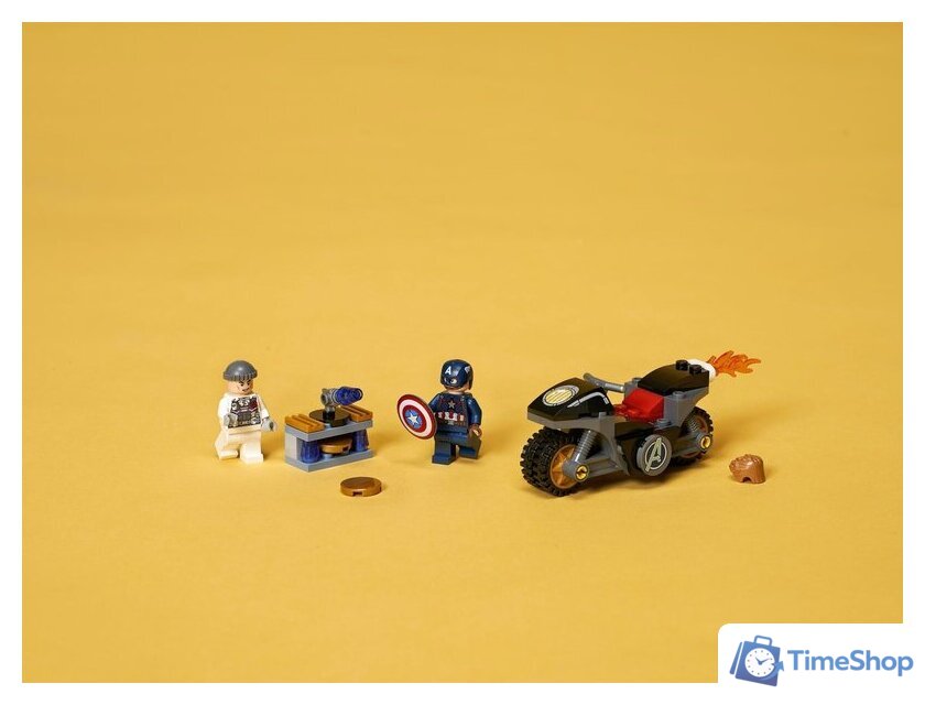Конструктор LEGO Marvel Super Heroes 76189 Битва Капитана Америка с Гидрой - Изображение №12 — Интернет-магазин Time-Shop
