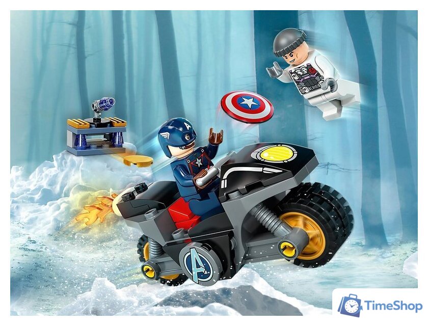Конструктор LEGO Marvel Super Heroes 76189 Битва Капитана Америка с Гидрой - Изображение №17 — Интернет-магазин Time-Shop