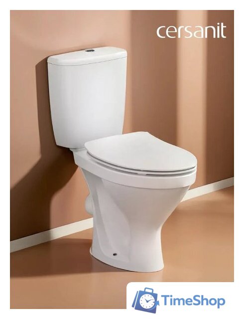 Унитаз напольный Cersanit Melar 031 3/6 DPL EO 64234 - Изображение №3 — Интернет-магазин Time-Shop