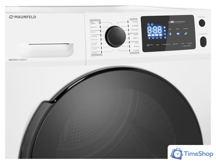 Сушильная машина MAUNFELD MFDM169WH - Изображение №11 — Интернет-магазин Time-Shop