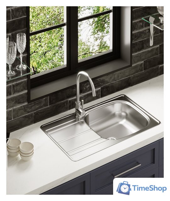 Кухонная мойка Ukinox Спектр SPM788.480 GT6K 1R - Изображение №6 — Интернет-магазин Time-Shop