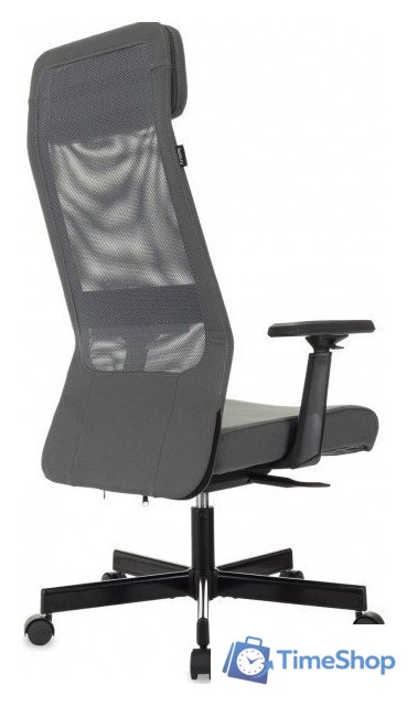 Офисное кресло Бюрократ T-995 (серый TW-01, сетка/ткань) - Изображение №5 — Интернет-магазин Time-Shop