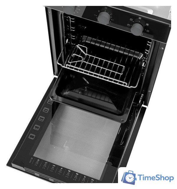 Электрический духовой шкаф MAUNFELD EOEC516PB - Изображение №5 — Интернет-магазин Time-Shop