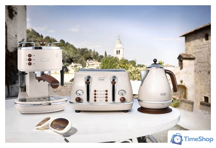 Рожковая кофеварка DeLonghi ECOV 311.BG - Изображение №7 — Интернет-магазин Time-Shop