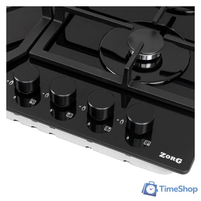 Варочная панель ZorG HAG61 FDW black - Изображение №3 — Интернет-магазин Time-Shop