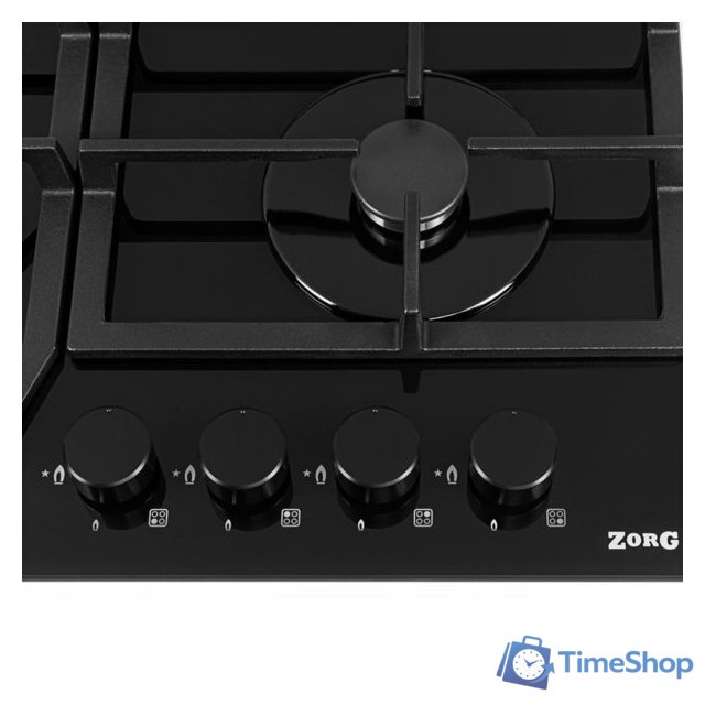 Варочная панель ZorG HAG61 FDW black - Изображение №4 — Интернет-магазин Time-Shop