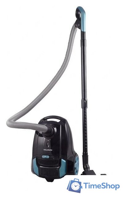 Пылесос Willmark VC-2650DBM (черный/голубой) - Изображение №4 — Интернет-магазин Time-Shop