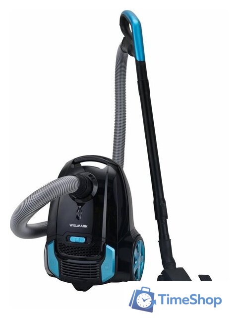 Пылесос Willmark VC-2650DBM (черный/голубой) - Изображение №5 — Интернет-магазин Time-Shop