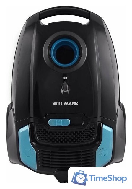 Пылесос Willmark VC-2650DBM (черный/голубой) - Изображение №3 — Интернет-магазин Time-Shop
