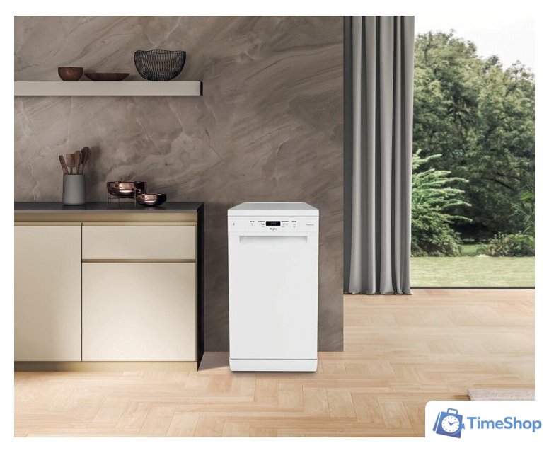 Отдельностоящая посудомоечная машина Whirlpool WH6FC11BS7A0W - Изображение №5 — Интернет-магазин Time-Shop