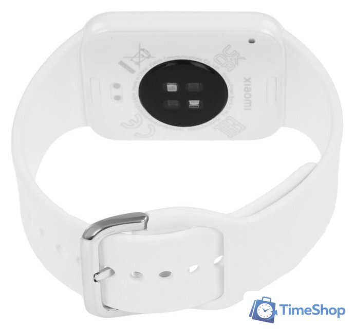Фитнес-браслет Xiaomi Smart Band 10 Pro M2559B1 (белая керамика, с белым силиконовым ремешком, международная версия) - Изображение №6 — Интернет-магазин Time-Shop