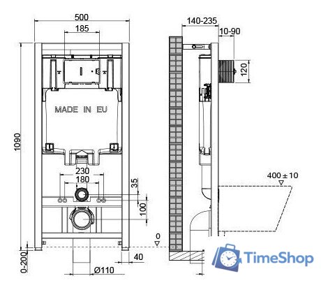 Инсталляция для унитаза OLI 80 ECO - Изображение №2 — Интернет-магазин Time-Shop