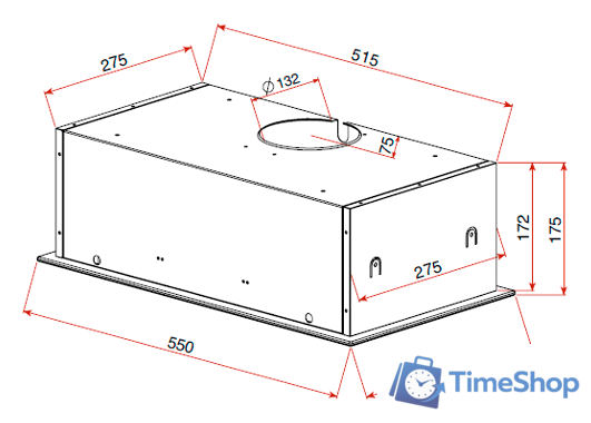 Кухонная вытяжка TEKA GFG2 (нержавеющая сталь) [40446753] - Изображение №2 — Интернет-магазин Time-Shop