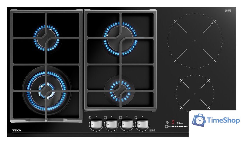 Варочная панель TEKA JZC 96342 BBC BK - Изображение №1 — Интернет-магазин Time-Shop