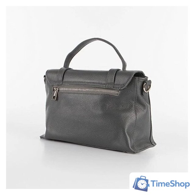 Женская сумка Poshete 845-SR20026OL-GRY (серый) - Изображение №2 — Интернет-магазин Time-Shop