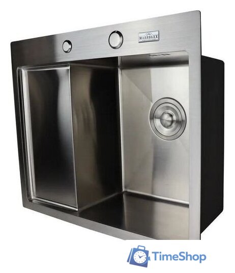 Кухонная мойка MARRBAXX C5848R-R (стальной/нержавеющая сталь) - Изображение №3 — Интернет-магазин Time-Shop