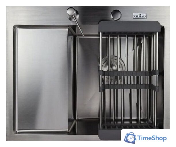 Кухонная мойка MARRBAXX C5848R-R (стальной/нержавеющая сталь) - Изображение №2 — Интернет-магазин Time-Shop