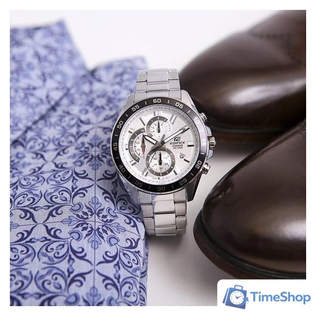 Наручные часы Casio Edifice EFV-550D-7A - Изображение №3 — Интернет-магазин Time-Shop