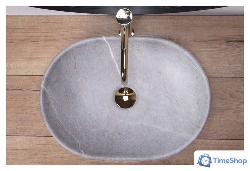 Умывальник Rea Lara (серый) - Изображение №3 — Интернет-магазин Time-Shop