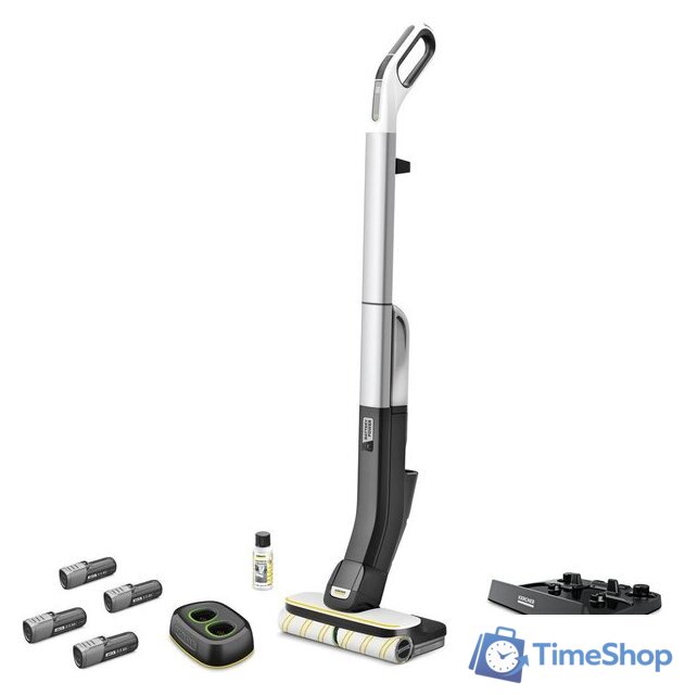 Электрошвабра Karcher FC 4-4 Battery Set 4B Duo 1.056-406.0 - Изображение №1 — Интернет-магазин Time-Shop