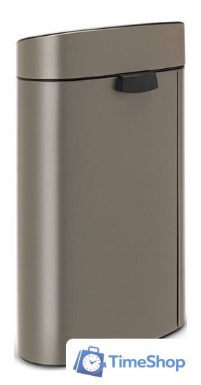 Мусорное ведро Brabantia Touch Bin 40 л (платиновый) - Изображение №3 — Интернет-магазин Time-Shop