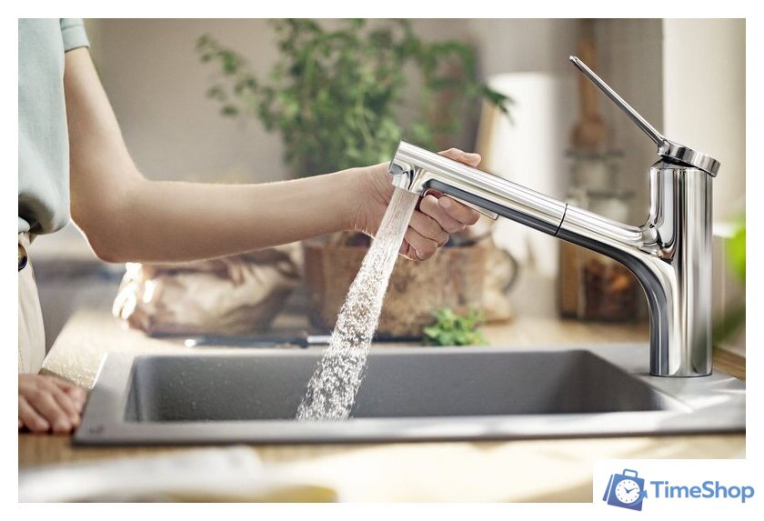 Смеситель Hansgrohe 74800000 - Изображение №2 — Интернет-магазин Time-Shop