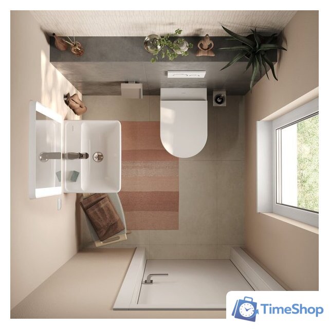 Умывальник Hansgrohe Xanuia Q 50 60131450 - Изображение №5 — Интернет-магазин Time-Shop