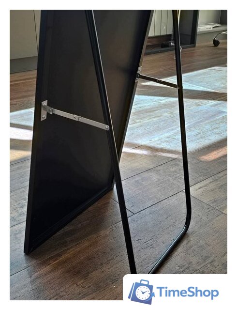 Зеркало EMZE Прямоугольное 37х115 DK.37.115.CHE (черный) - Изображение №4 — Интернет-магазин Time-Shop