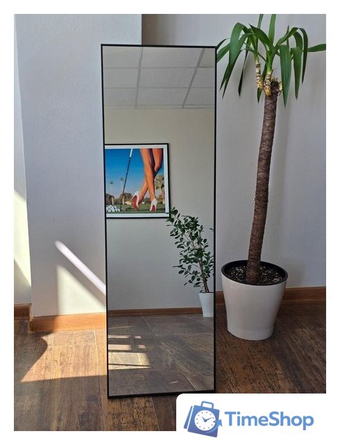 Зеркало EMZE Прямоугольное 37х115 DK.37.115.CHE (черный) - Изображение №9 — Интернет-магазин Time-Shop