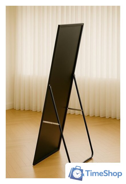 Зеркало EMZE Прямоугольное 37х115 DK.37.115.CHE (черный) - Изображение №8 — Интернет-магазин Time-Shop