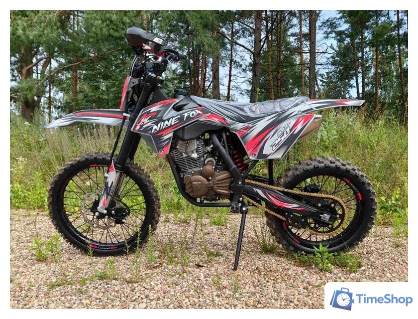 Мотоцикл Nine Fox Blazer 250 (черный/красный) - Изображение №2 — Интернет-магазин Time-Shop