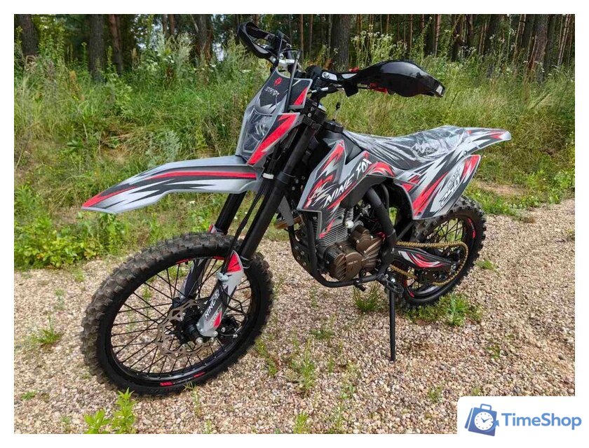Мотоцикл Nine Fox Blazer 250 (черный/красный) - Изображение №4 — Интернет-магазин Time-Shop
