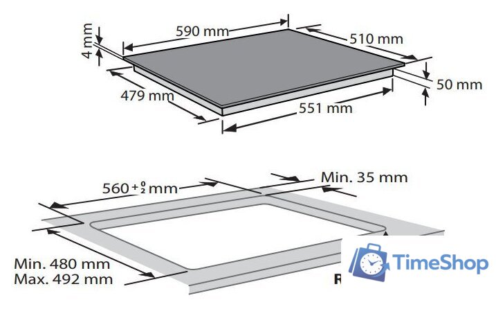 Варочная панель Whirlpool WL S6960 BF - Изображение №9 — Интернет-магазин Time-Shop