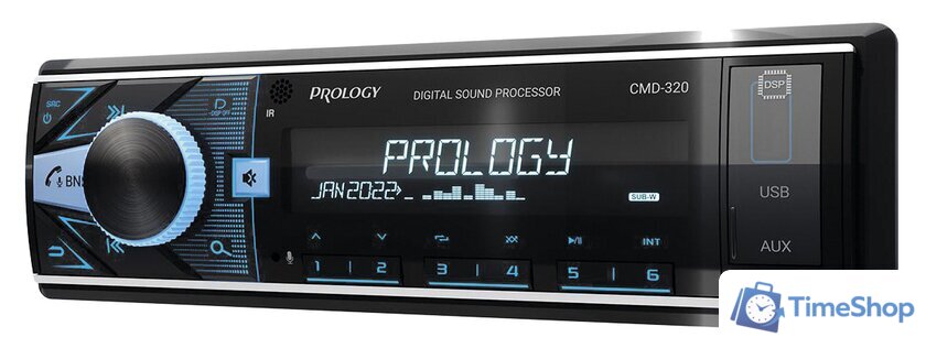 USB-магнитола Prology CMD-320 - Изображение №2 — Интернет-магазин Time-Shop