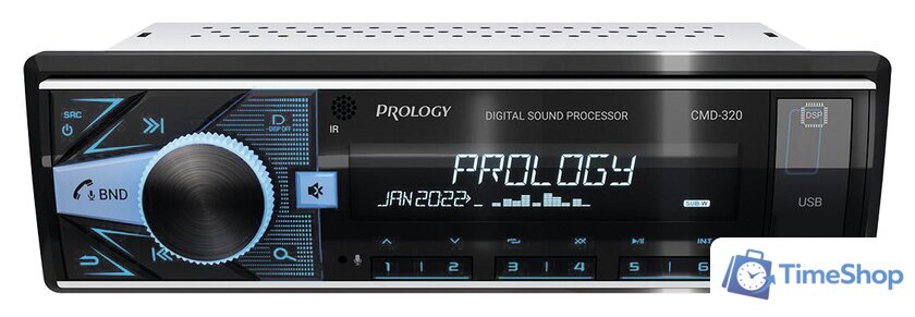 USB-магнитола Prology CMD-320 - Изображение №4 — Интернет-магазин Time-Shop