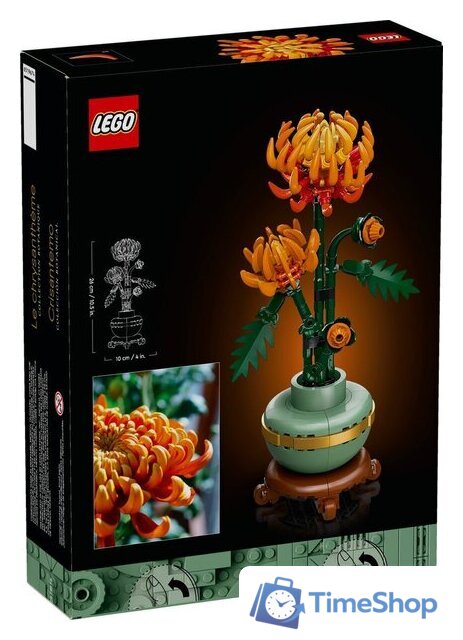 Конструктор LEGO Icons 10368 Хризантема - Изображение №9 — Интернет-магазин Time-Shop