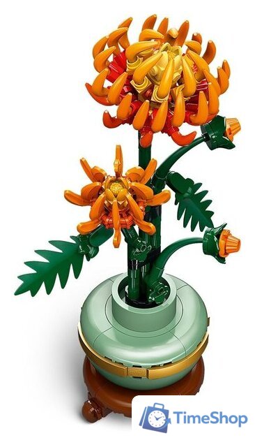 Конструктор LEGO Icons 10368 Хризантема - Изображение №3 — Интернет-магазин Time-Shop