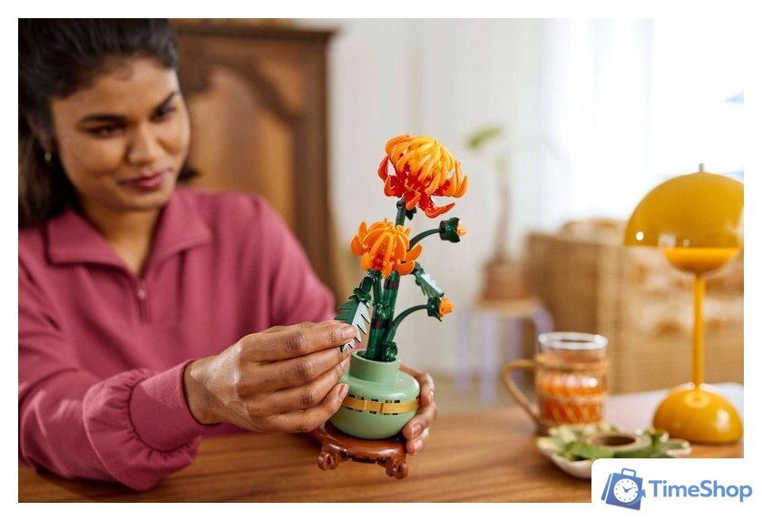 Конструктор LEGO Icons 10368 Хризантема - Изображение №5 — Интернет-магазин Time-Shop