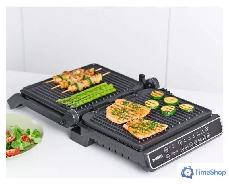 Электрогриль MPM MGR-14M - Изображение №9 — Интернет-магазин Time-Shop