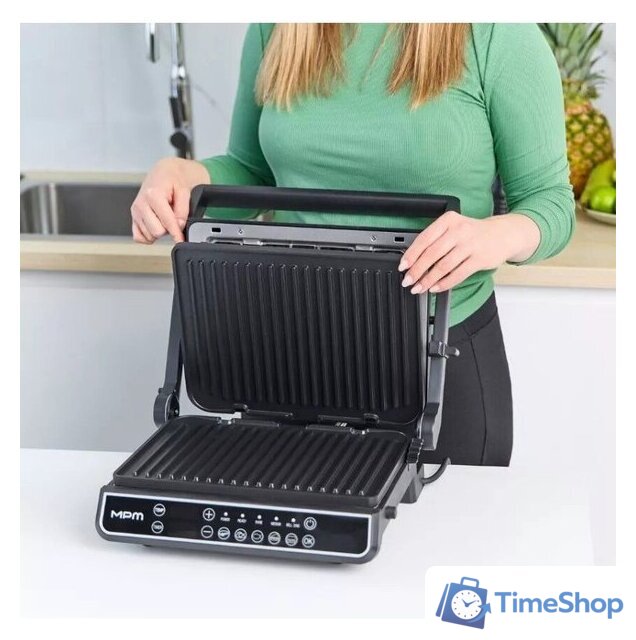 Электрогриль MPM MGR-14M - Изображение №4 — Интернет-магазин Time-Shop