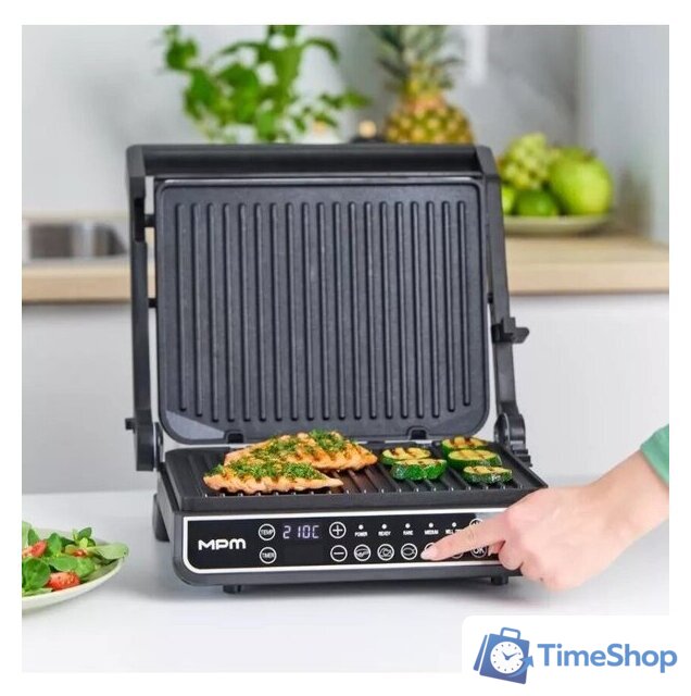 Электрогриль MPM MGR-14M - Изображение №5 — Интернет-магазин Time-Shop