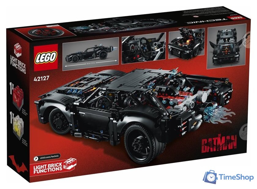 Конструктор LEGO Technic 42127 Бэтмен: Бэтмобиль - Изображение №2 — Интернет-магазин Time-Shop
