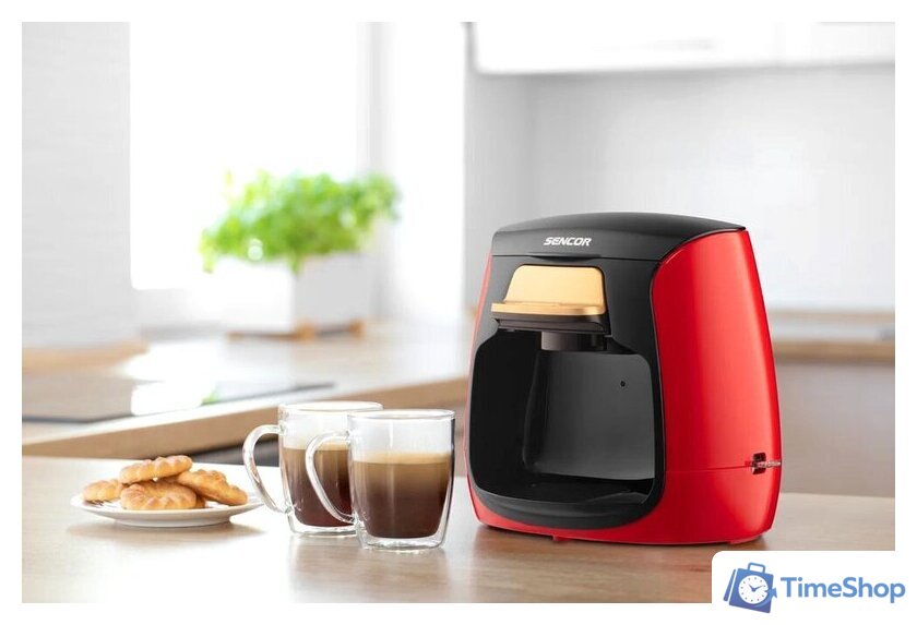 Капельная кофеварка Sencor SCE 2101RD - Изображение №10 — Интернет-магазин Time-Shop