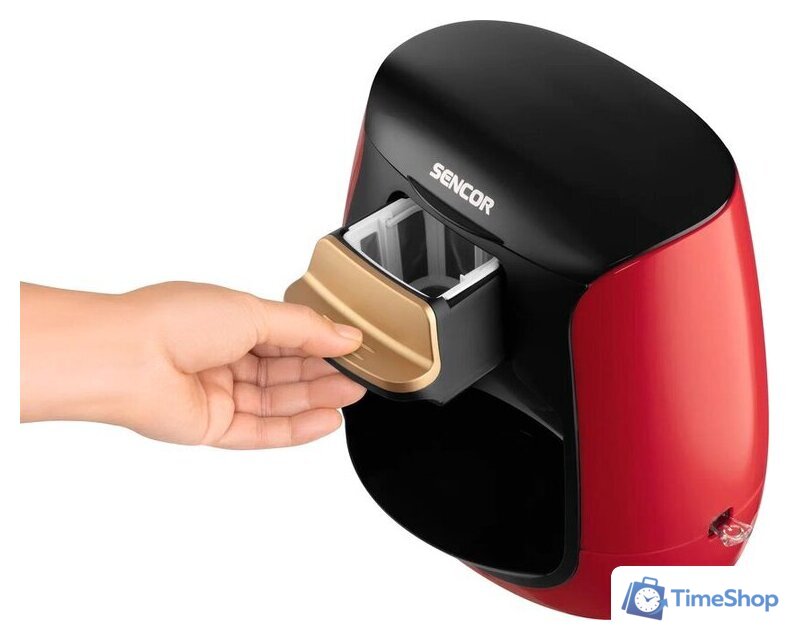 Капельная кофеварка Sencor SCE 2101RD - Изображение №6 — Интернет-магазин Time-Shop